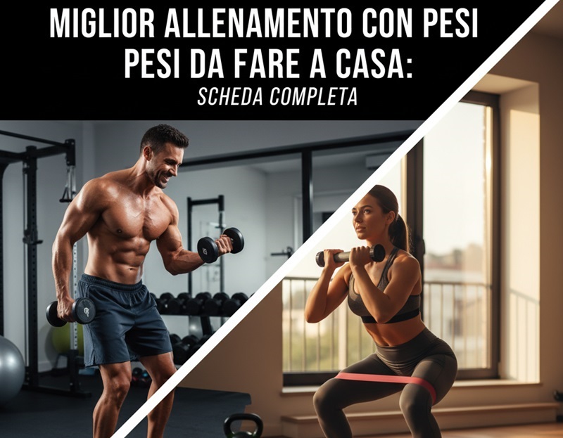 Allenamento con Pesi da Fare a Casa
