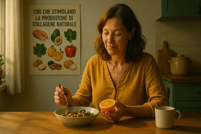 Cibi che stimolano la produzione di collagene naturale Cibi che stimolano la produzione di collagene naturale