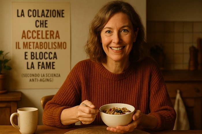 colazione che accelera il metabolismo