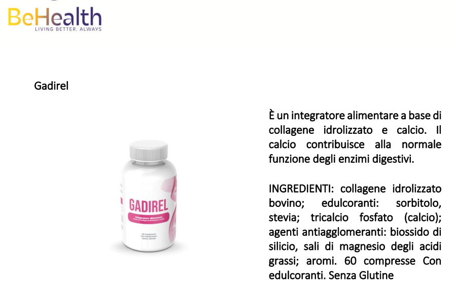 gadirel reflusso