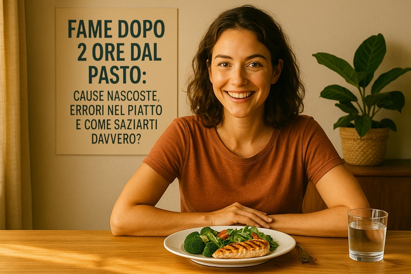 Fame dopo 2 ore dal pasto