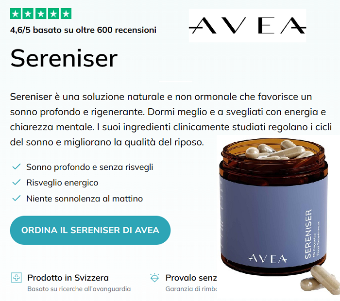 Sereniser codice coupon Sereniser codice coupon
