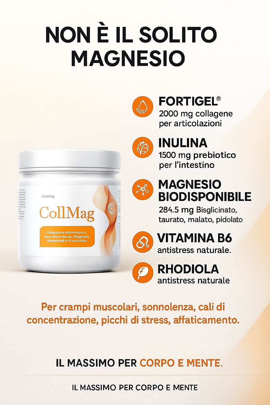 CollMag Be Health Magnesio CollMag Be Health Magnesio