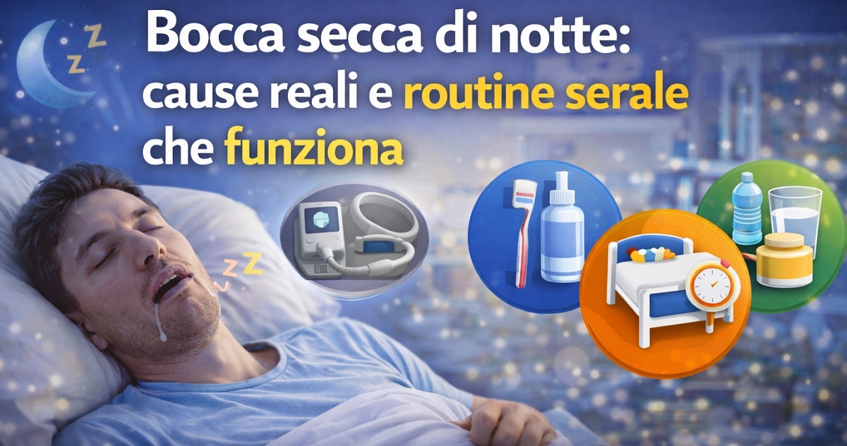 Bocca secca di notte Bocca secca di notte