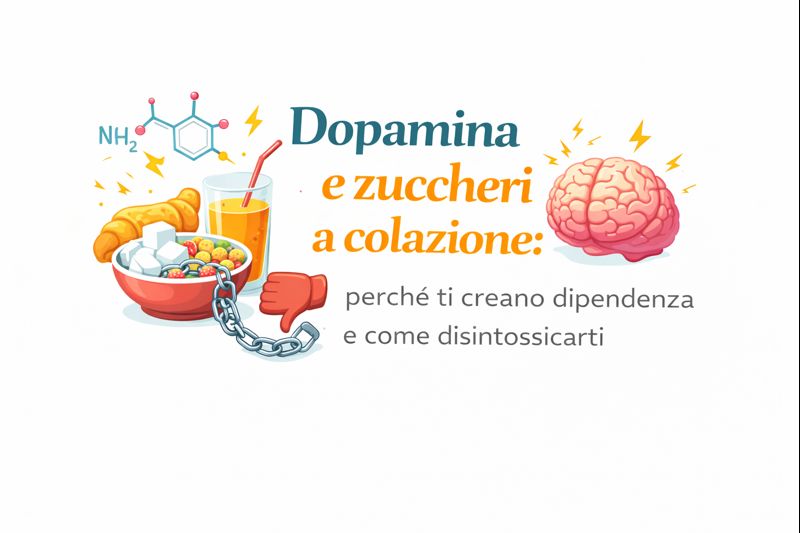 Dopamina e zuccheri a colazione Dopamina e zuccheri a colazione