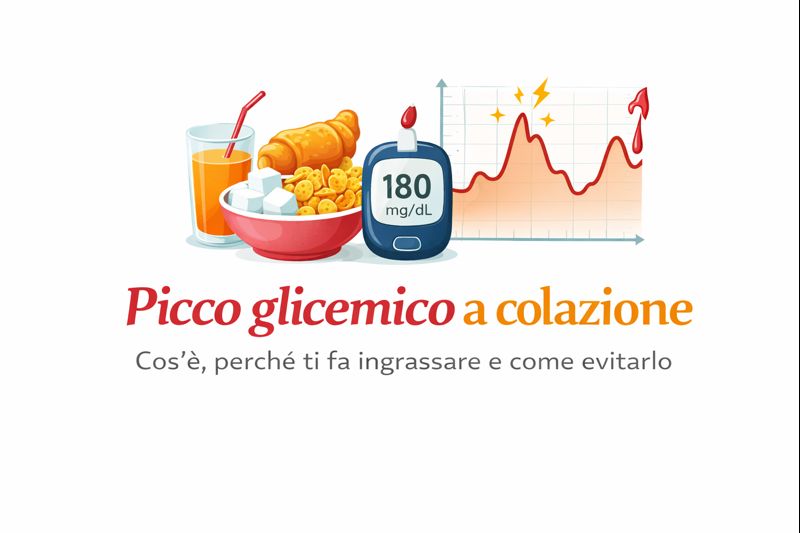 picco glicemico a colazione