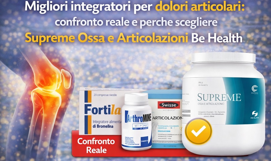 Migliori 4 integratori per dolori articolari Migliori 4 integratori per dolori articolari