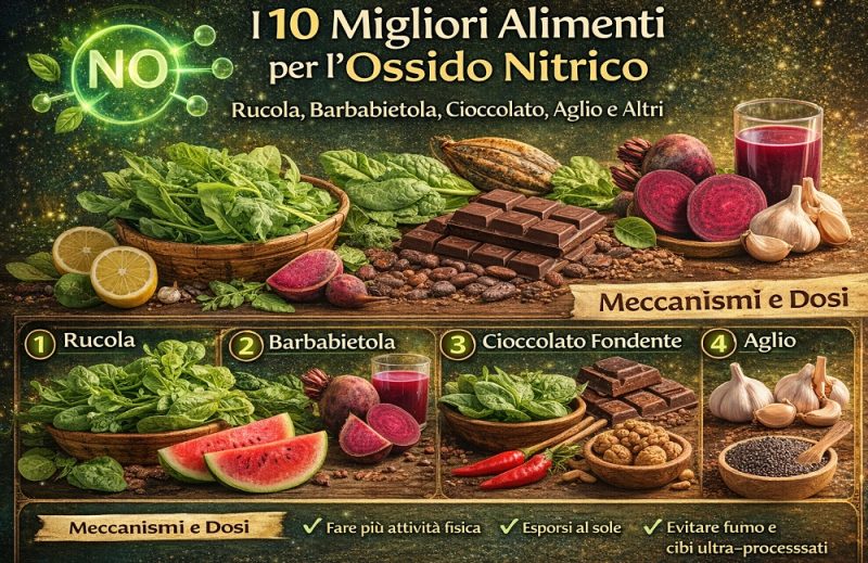 Ossido nitrico alimenti che lo contengono ossido nitrico alimenti