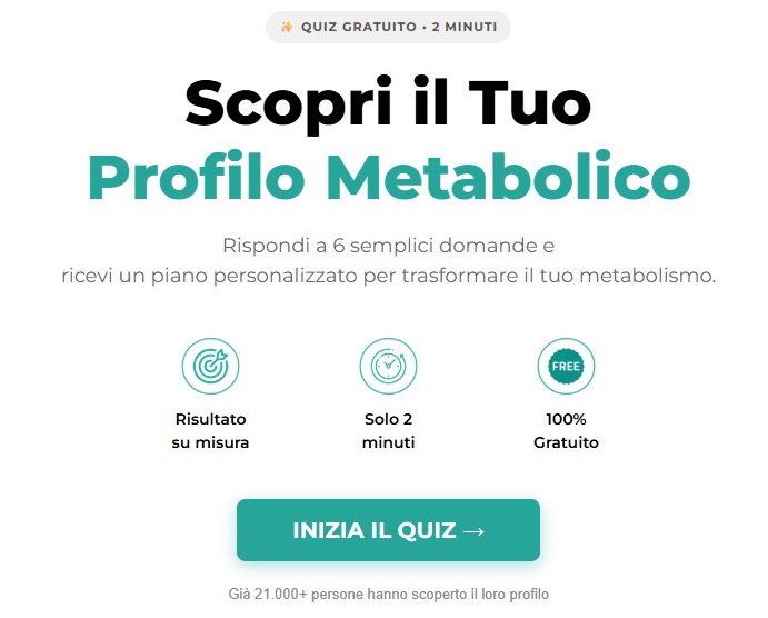 quiz metabolico Sauton