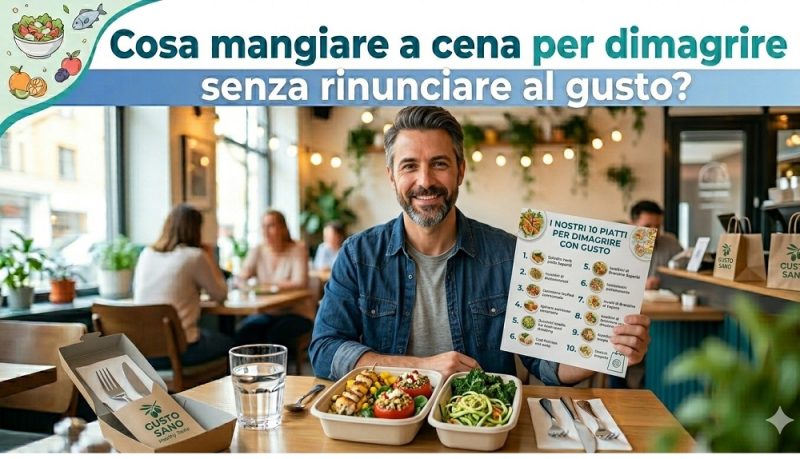 Cosa mangiare a cena per dimagrire senza rinunciare al gusto Cosa mangiare a cena per dimagrire