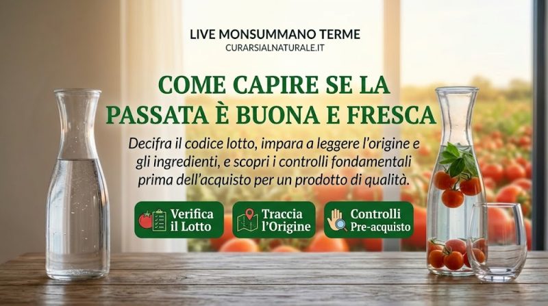 Come capire se la passata di pomodoro è fresca