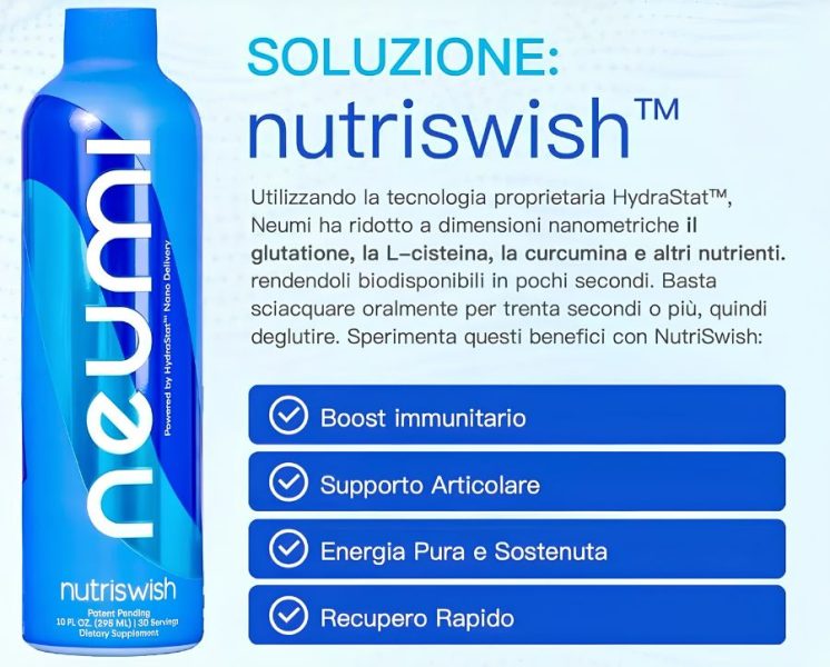 NutriSwish Neumi glutatione