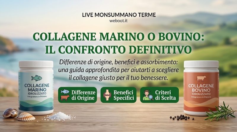 Meglio Collagene Marino o Bovino