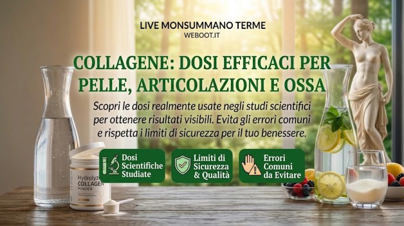 Quanto collagene assumere al giorno